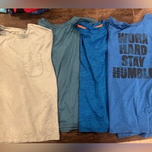 Set of 4 boys athletic shirts (medium)